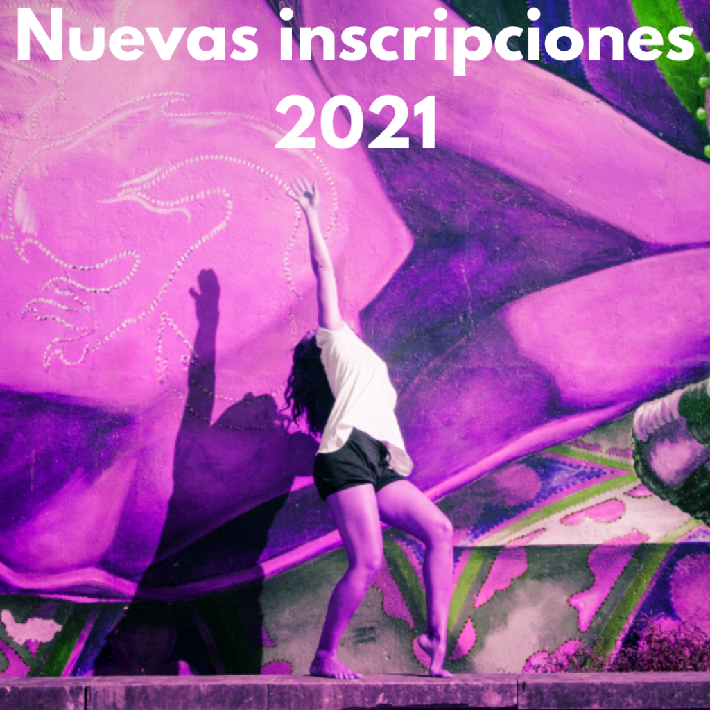 Nuevas inscripciones 2021